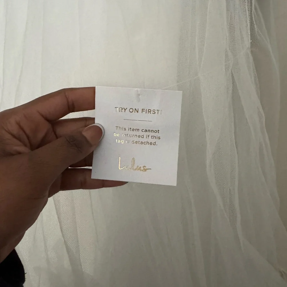 Strapless wedding dress size XL - Picture 8 of 12